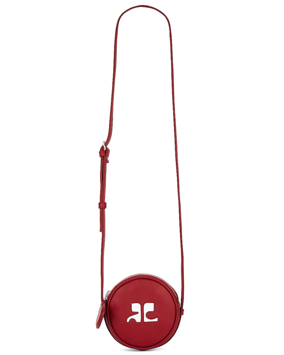 Image 1 of Courreges Small Camera Bag in Red