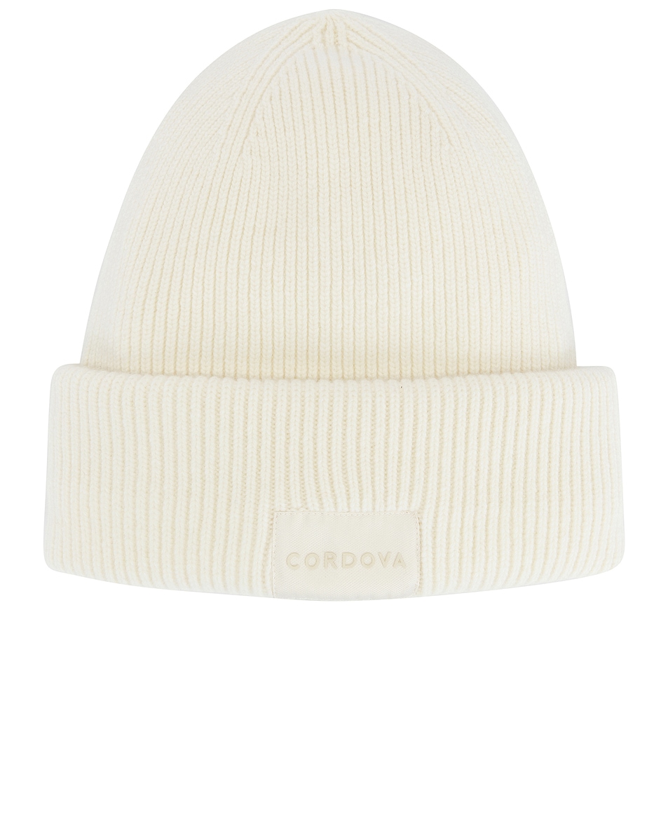 Image 1 of CORDOVA Cordova Beanie in Alabaster