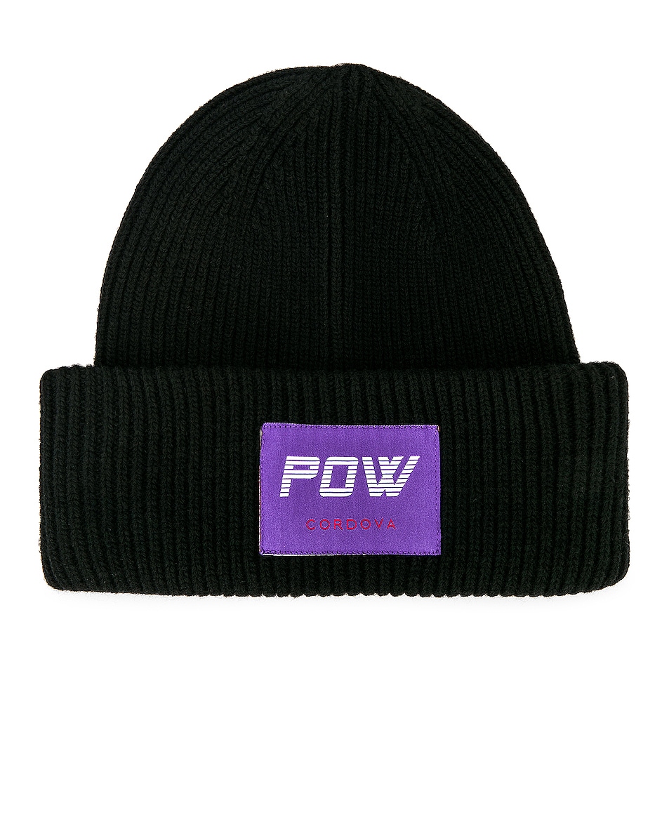 Image 1 of CORDOVA The Pow Beanie in Onyx, Violet Flash & Fiery Red