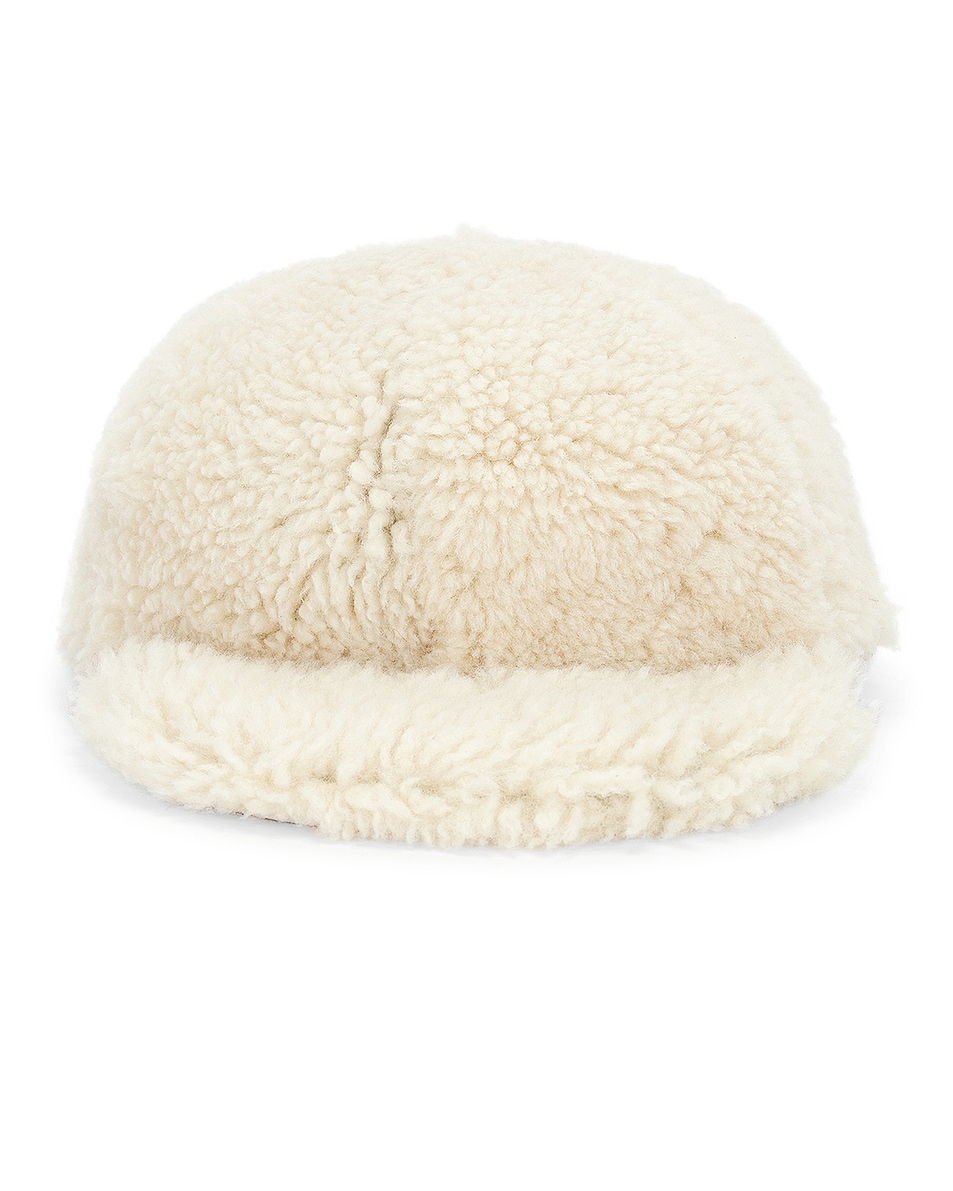 Image 1 of CORDOVA Davos Shearling Hat in Natural