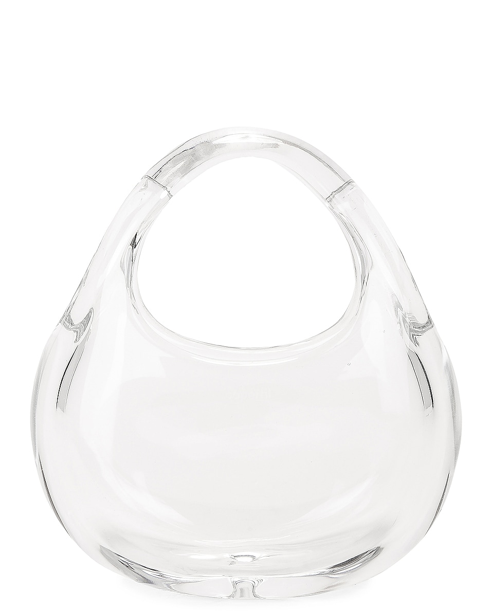 Image 1 of Coperni Glass Mini Swipe Bag in Glass Transparent