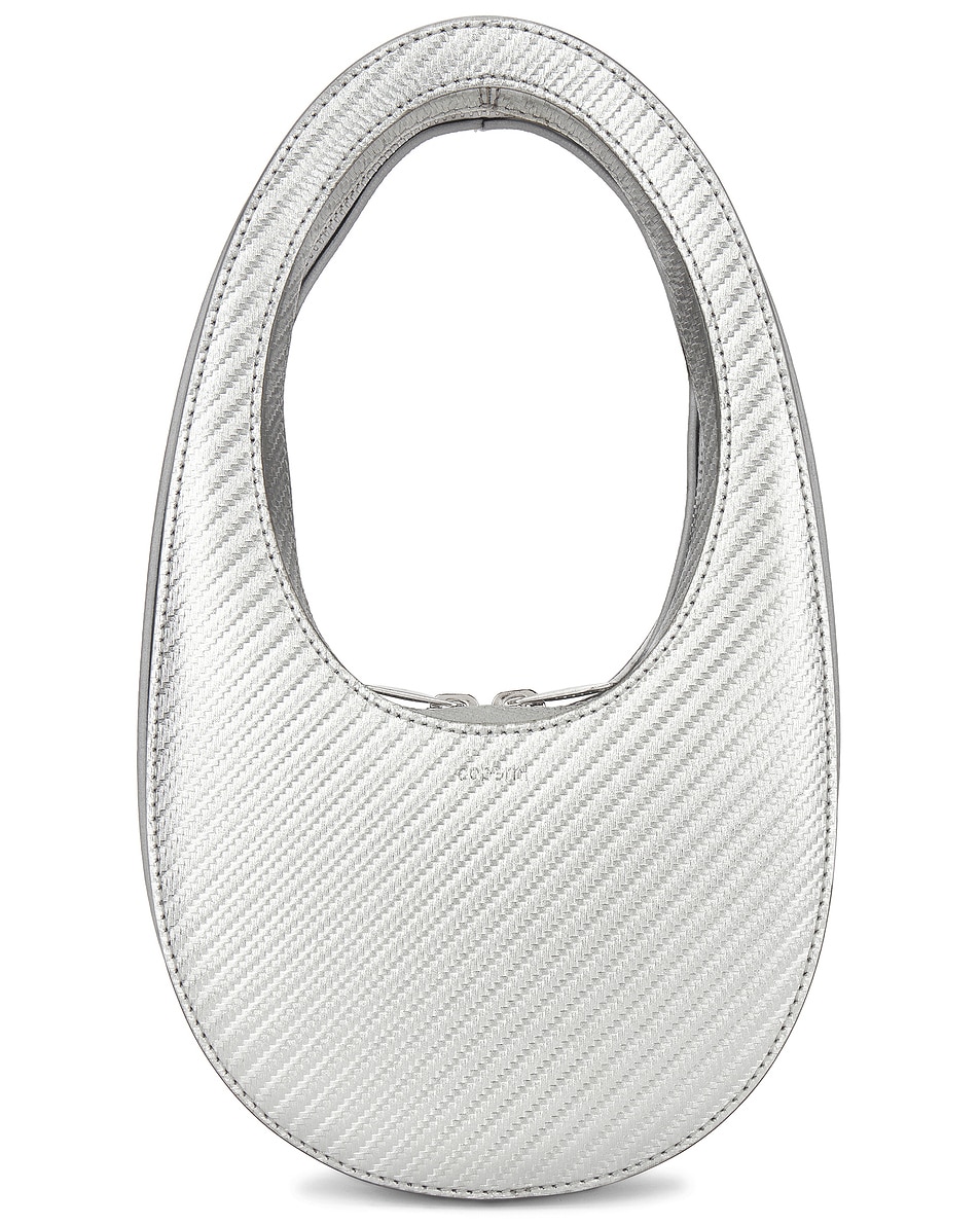 Image 1 of Coperni Mini Swipe Bag in Silver