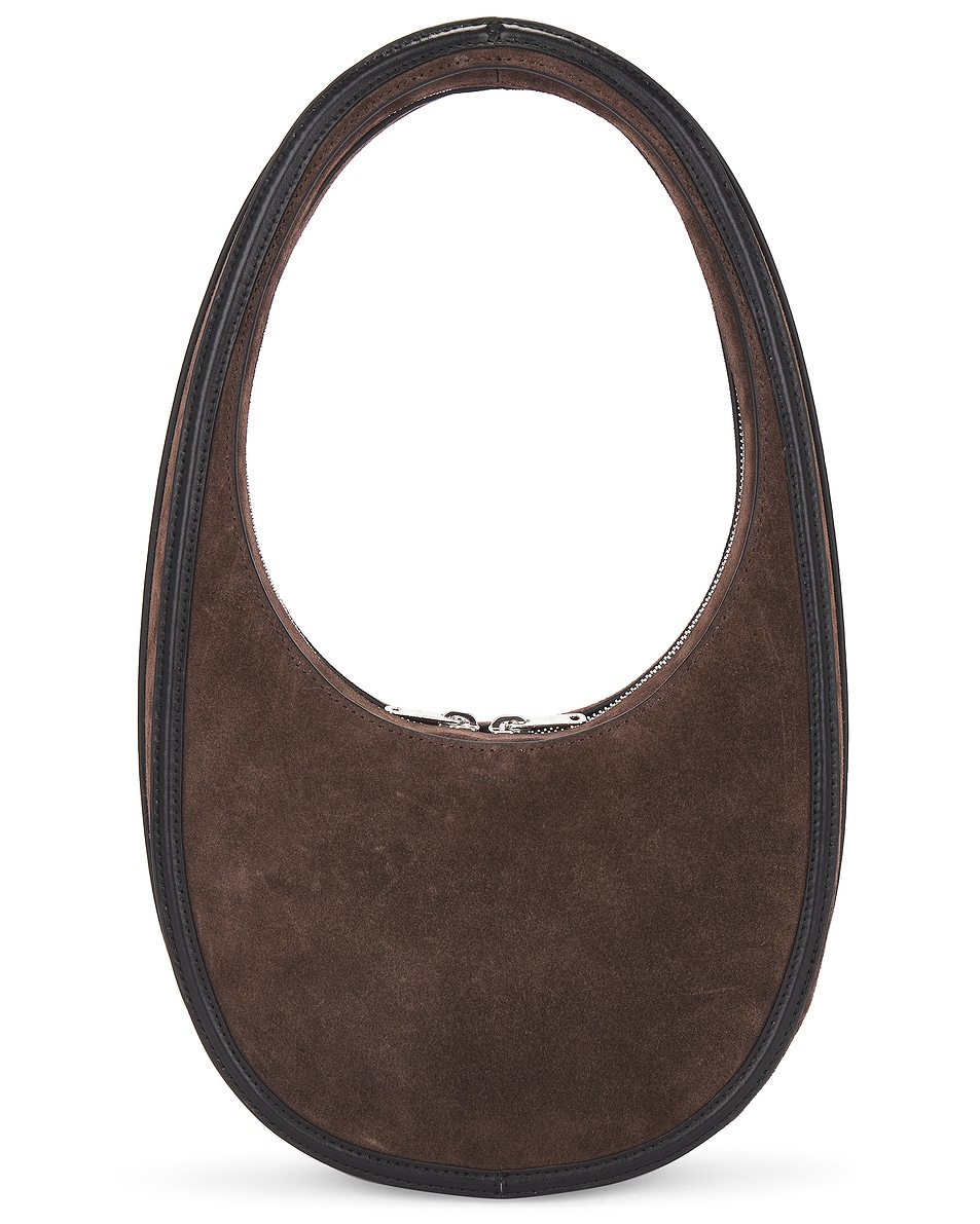 Image 1 of Coperni Suede Swipe Bag in Brown