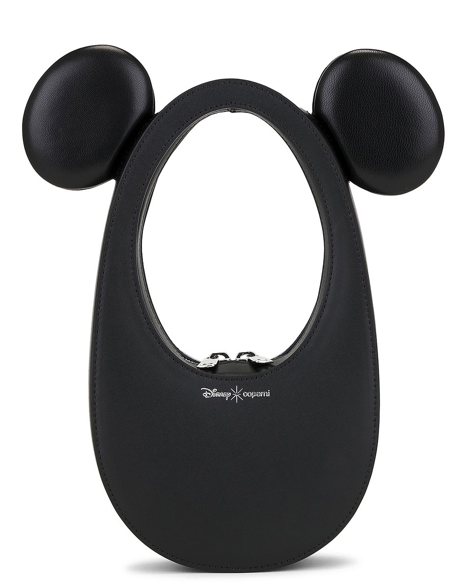 Image 1 of Coperni X Disney Mickey Mini Swipe Bag in Black