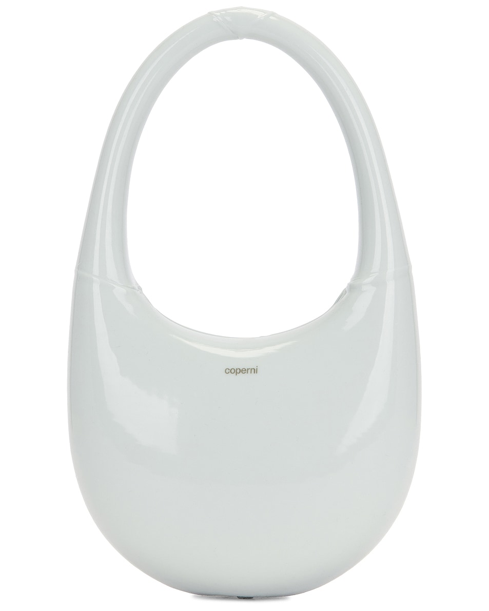 Image 1 of Coperni Liquid Print Swipe Bag in Grey