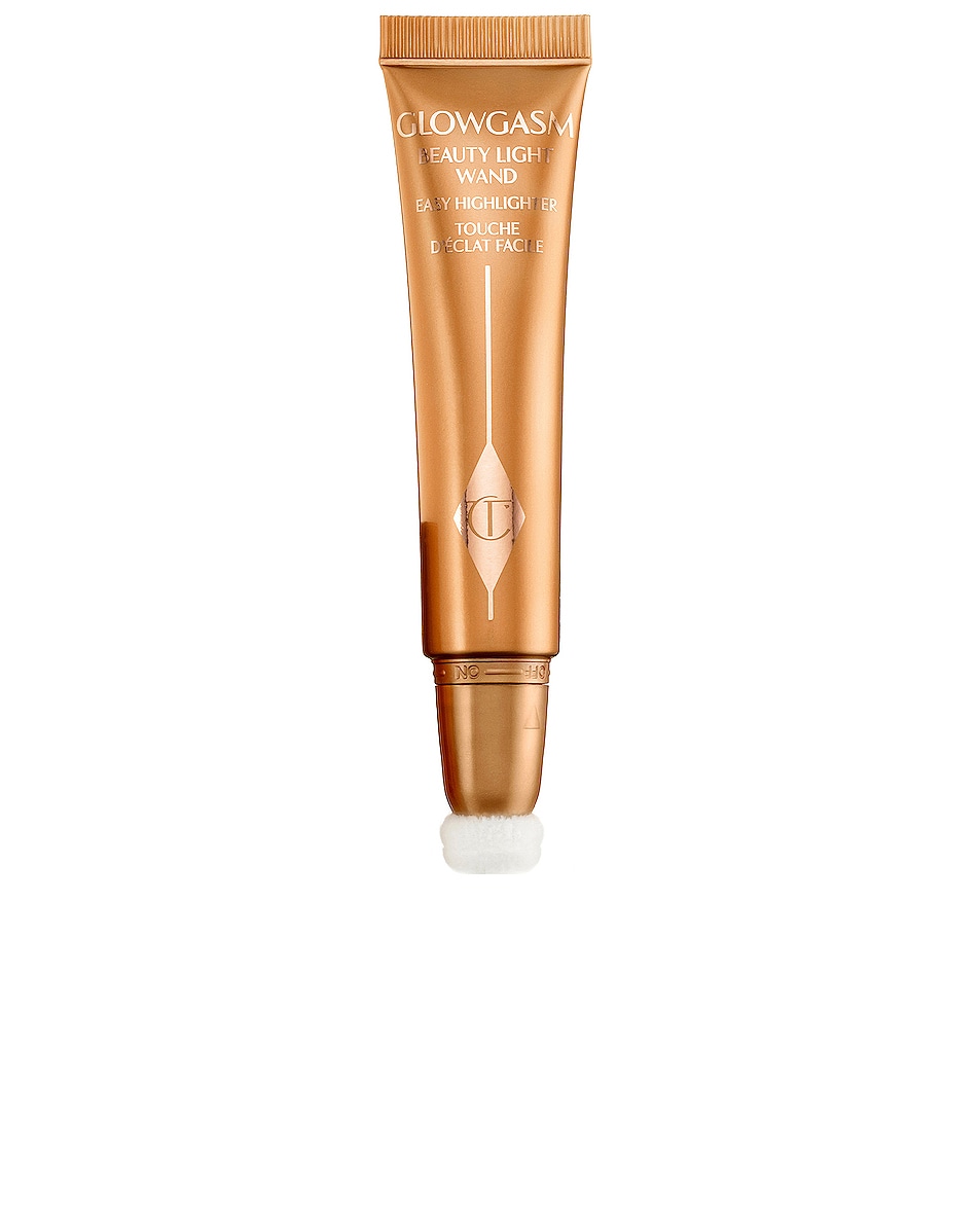 Image 1 of Charlotte Tilbury Glowgasm Beauty Light Wand Highlighter in Goldgasm