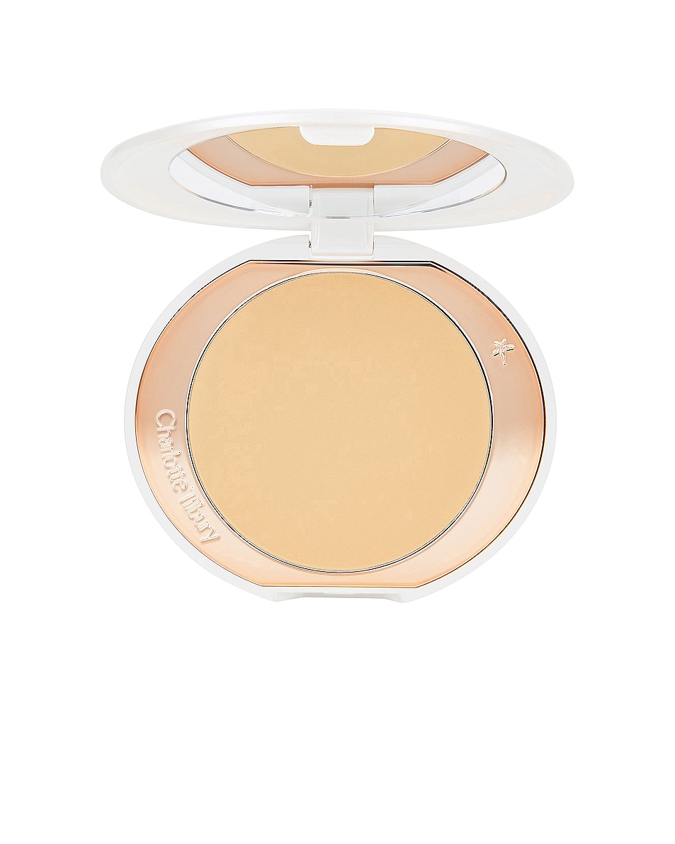 Image 1 of Charlotte Tilbury Airbrush Brightening Flawless Finish Powder in Tan & Deep
