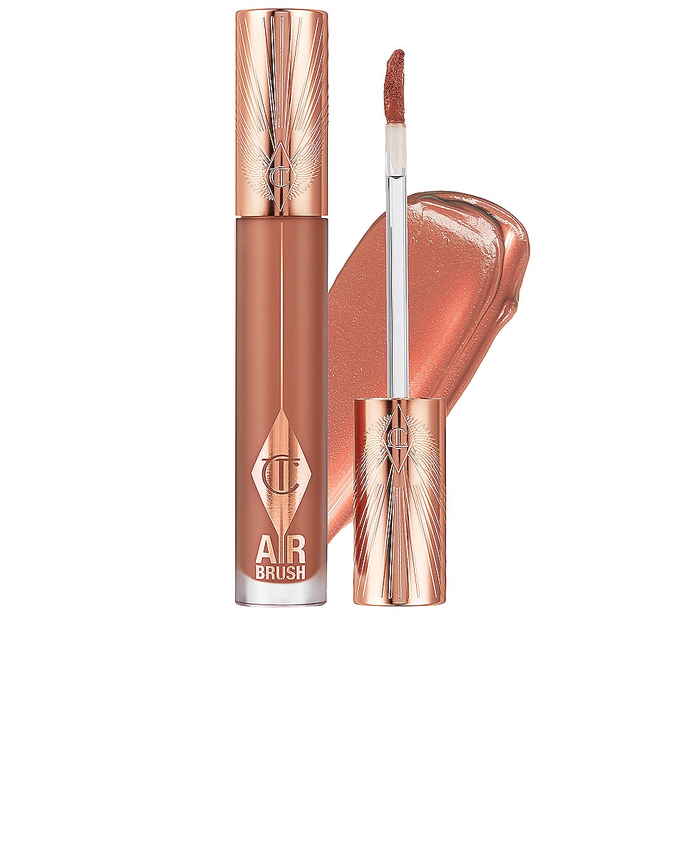 Image 1 of Charlotte Tilbury Airbrush Flawless Lip Blur in Nude Blur