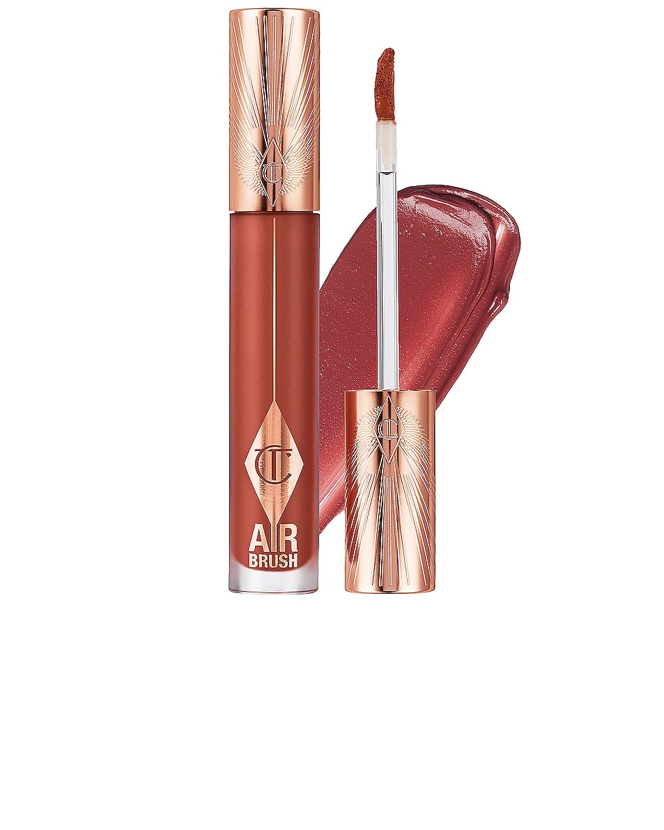 Image 1 of Charlotte Tilbury Airbrush Flawless Lip Blur in Walk Of No Shame Blur