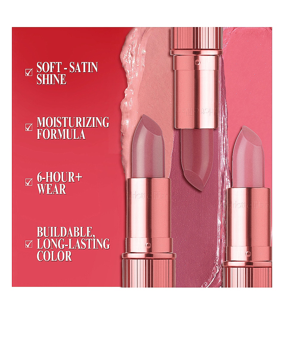 Image 5 of Charlotte Tilbury K.I.S.S.I.N.G Lipstick in 90's Pink