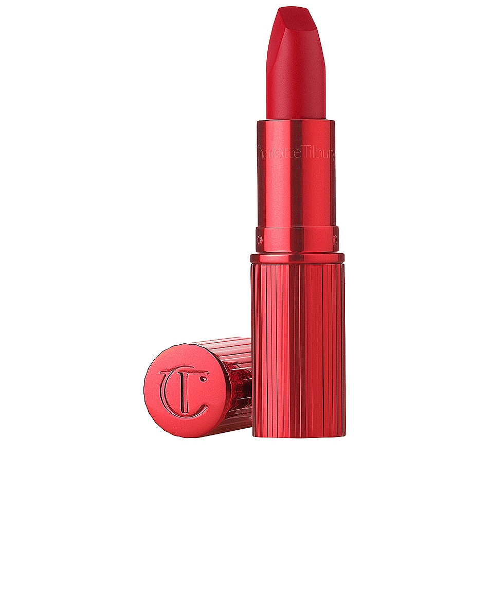 Image 1 of Charlotte Tilbury Matte Revolution Lipstick in Hollywood Vixen