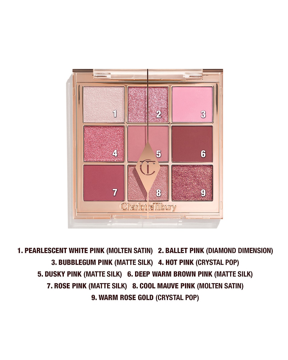 Image 2 of Charlotte Tilbury Charlotte's Palette of Beautifying Eye Trends in Pink Love