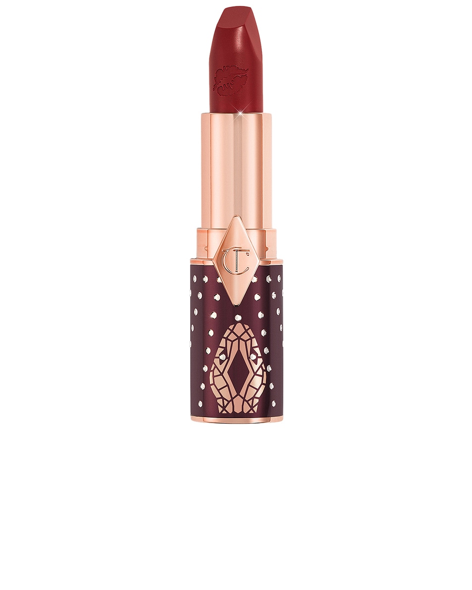 Image 1 of Charlotte Tilbury Lunar New Year Matte Revolution Lipstick in Kiss Of Fortune