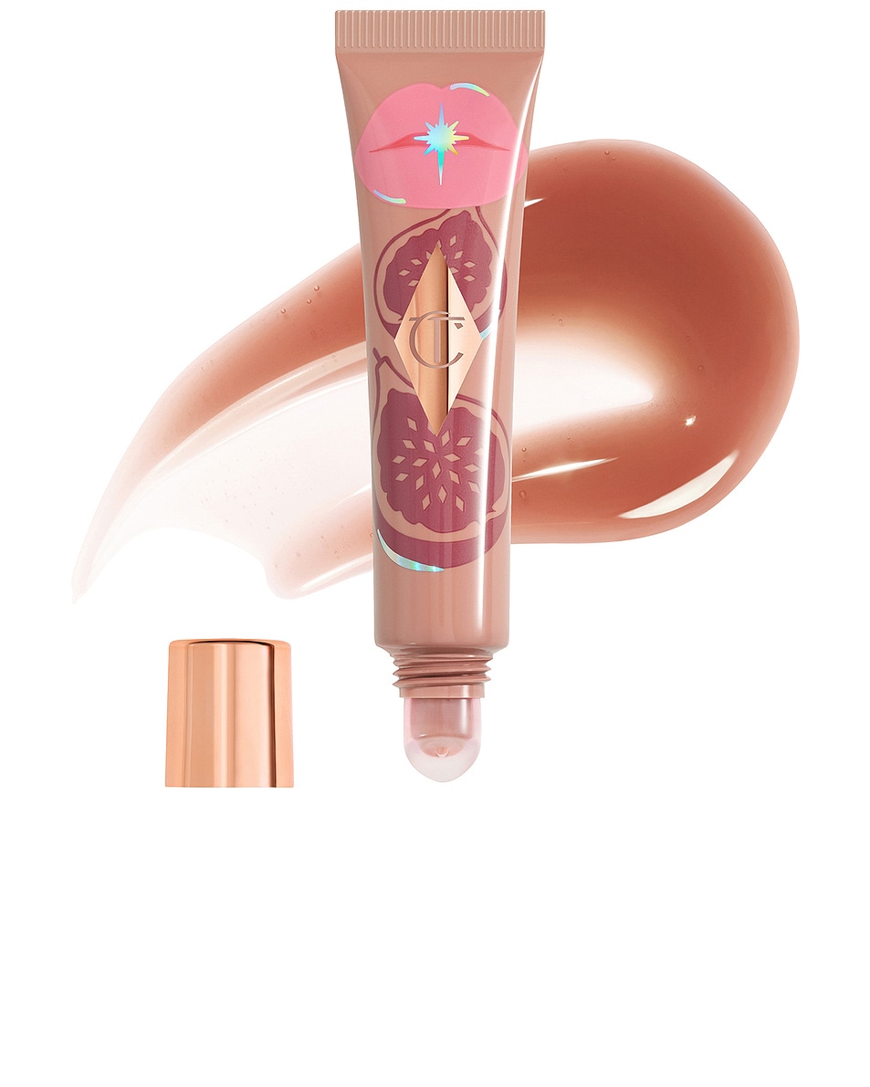 Image 1 of Charlotte Tilbury Unreal Lips Healthy Glow Nectar Oil in Candy Fig