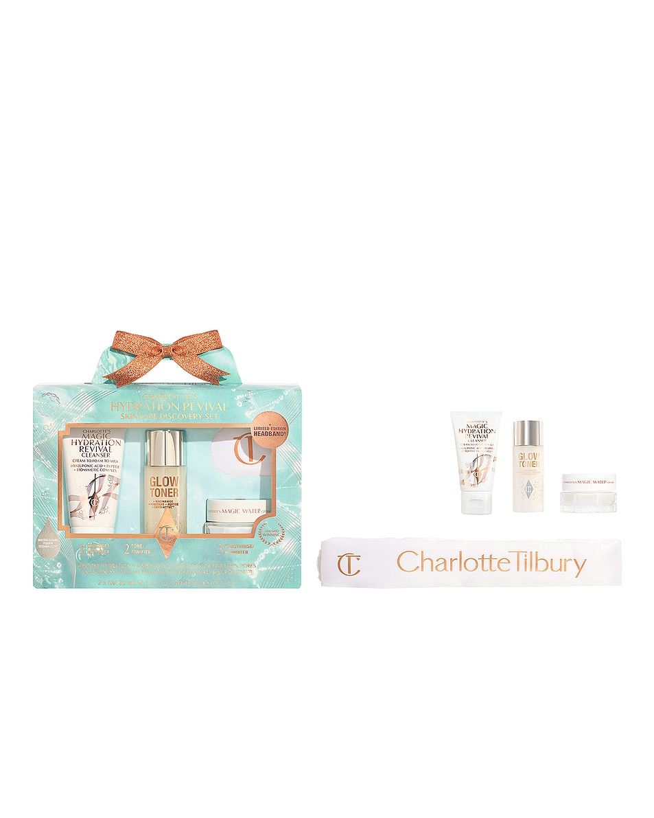 Image 1 of Charlotte Tilbury Charlotte's Hydration Revival Skin Care Discovery Set in 