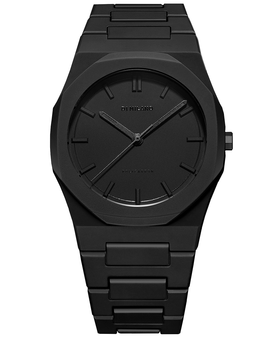 Image 1 of D1 Milano Ref-01 40.5 Mm Watch in Total Black