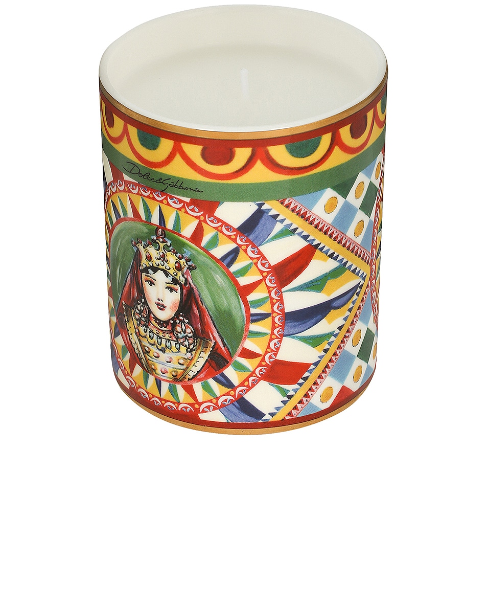 Image 1 of Dolce & Gabbana Casa Ceramic Wild Jasmine Scented Candle in 