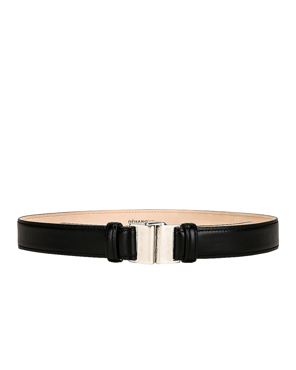 DEHANCHE Capet Belt in Black & Silver | FWRD