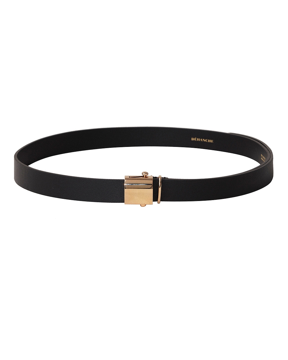 Image 1 of DEHANCHE Valadon Belt in Black & Gold