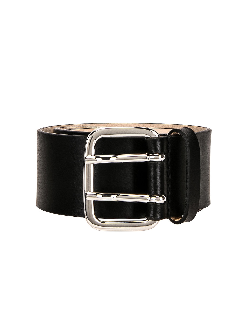DEHANCHE Hutch Belt in Black & Silver | FWRD