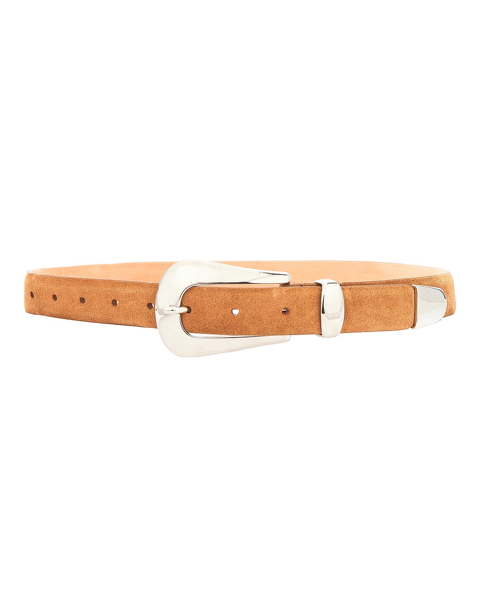 Image 1 of DEHANCHE Colette Belt in Caramel & Silver