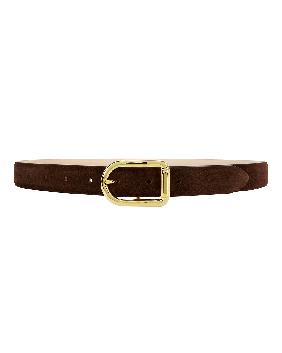 Image 1 of DEHANCHE Mija Suede in Chocolate & Gold