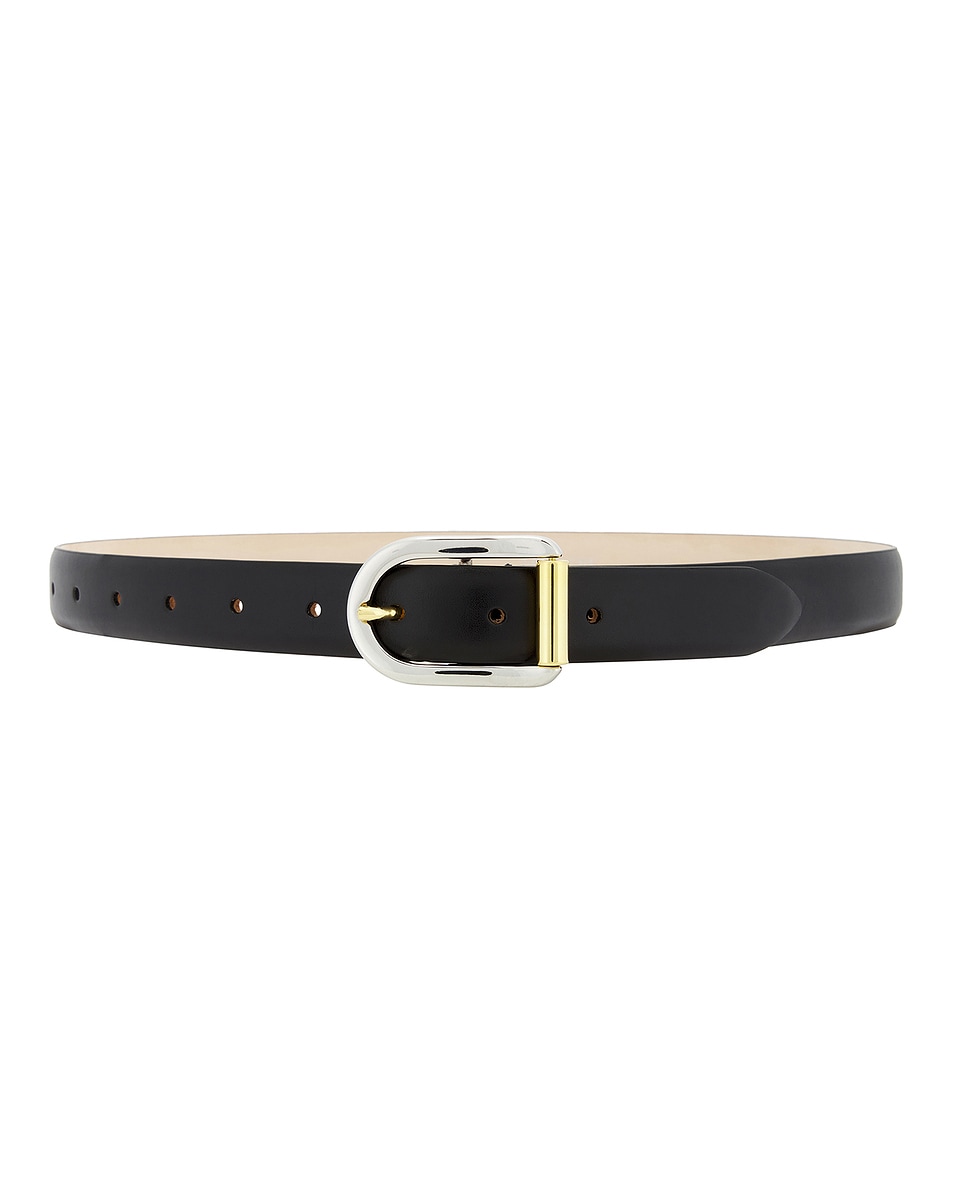 Image 1 of DEHANCHE Mija Mixed Belt in Black, Silver, & Gold