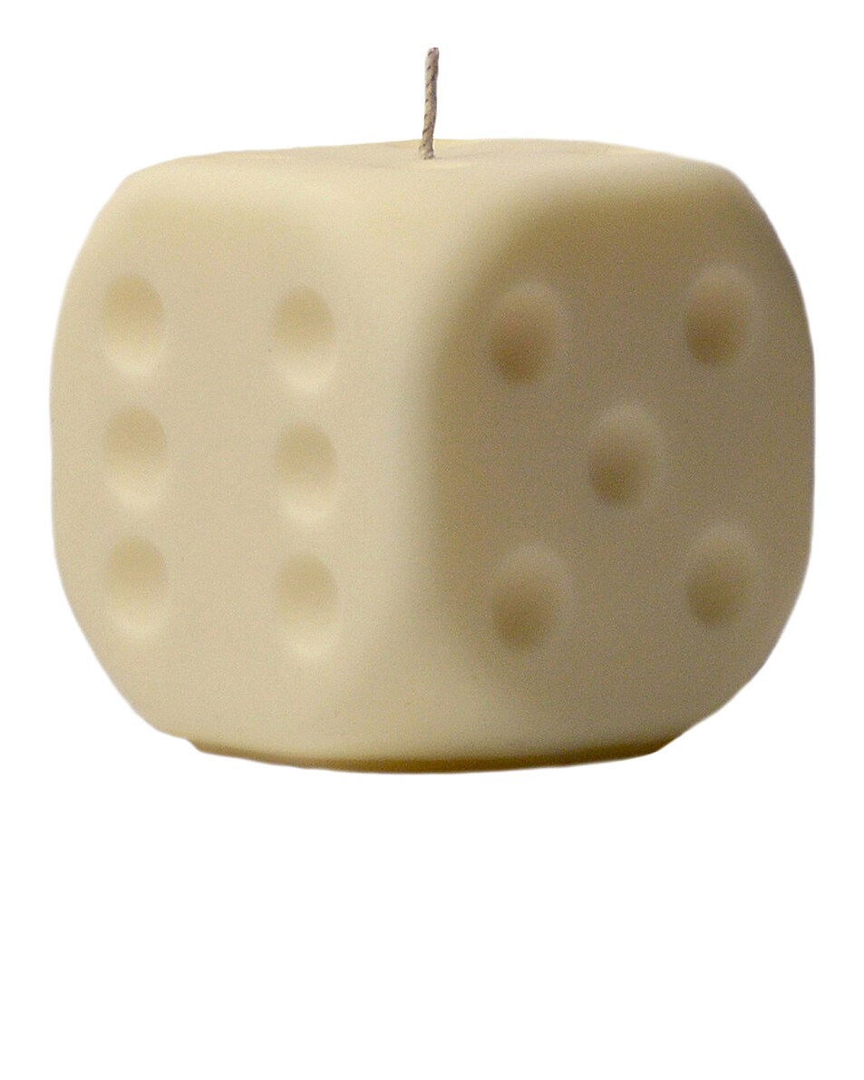 Image 1 of Davie Ocho Candle Co. Shake The Dice in White