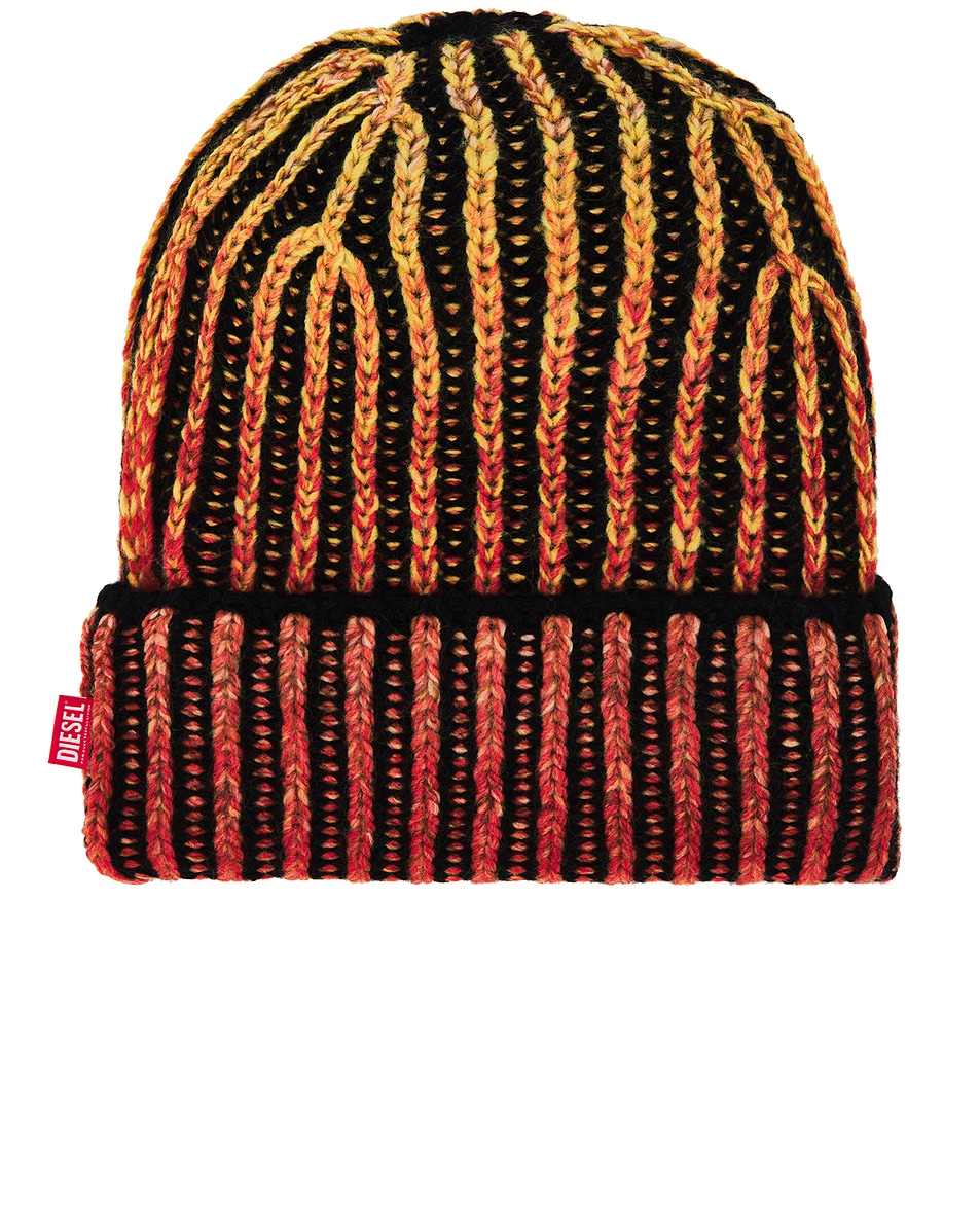 Image 1 of Diesel Birby Beanie in Scarlet