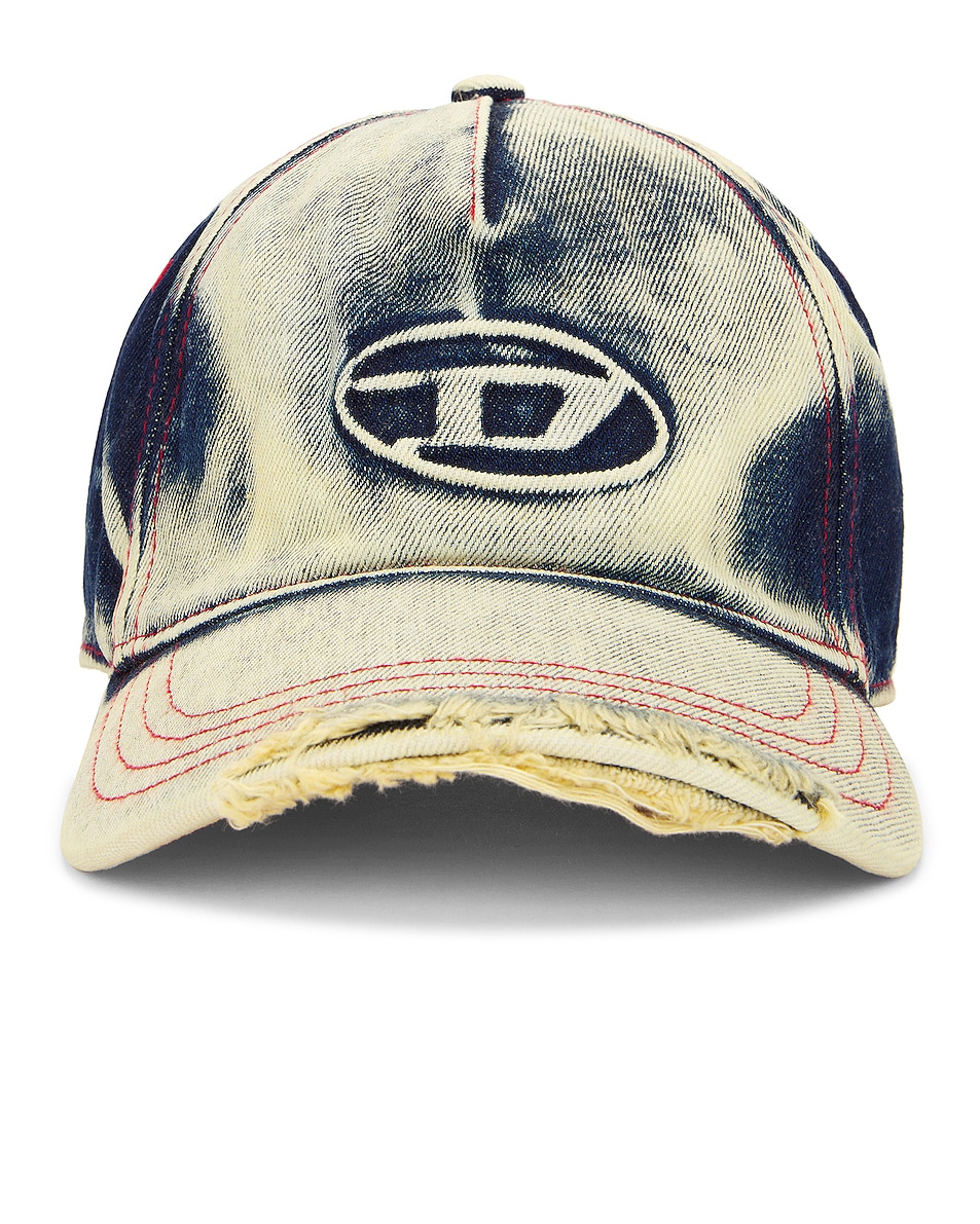 Image 1 of Diesel Seymon Denim Hat in Denim