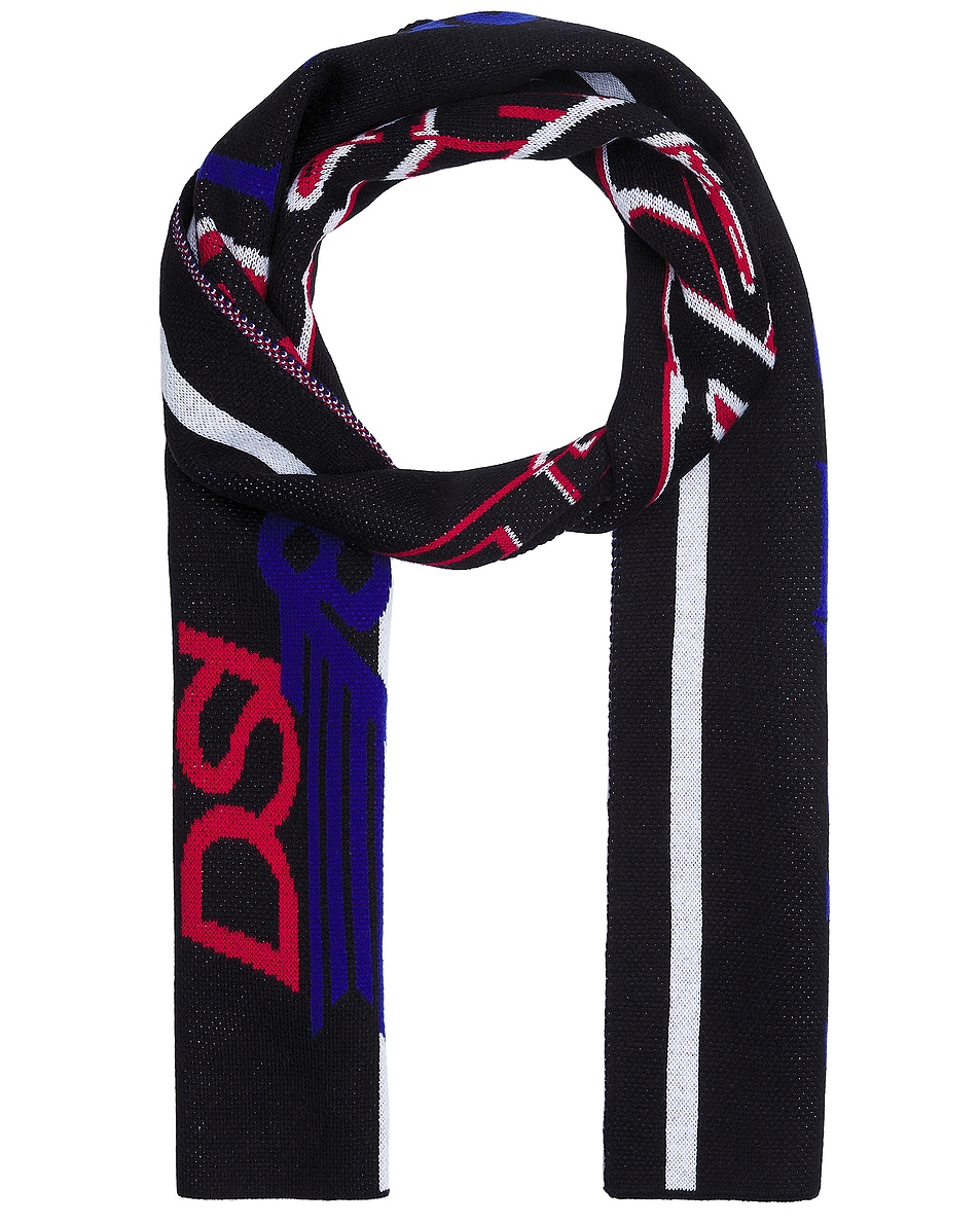 Image 1 of Diesel Banner Scarf in Black