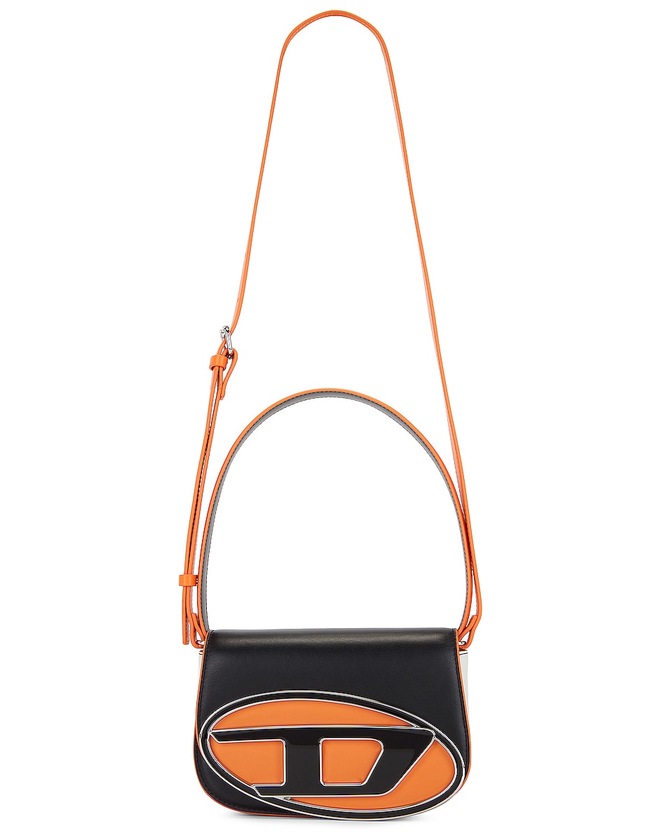 Image 1 of Diesel 1dr Bag in Black & Orange