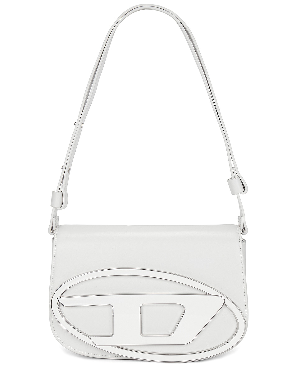 Image 1 of Diesel Clutch With Strap Handbag in White