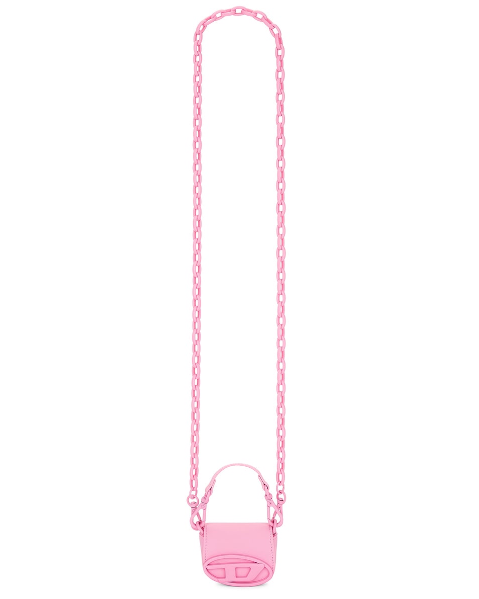 Image 1 of Diesel XXS 1DR Chain Bag in Fuschia