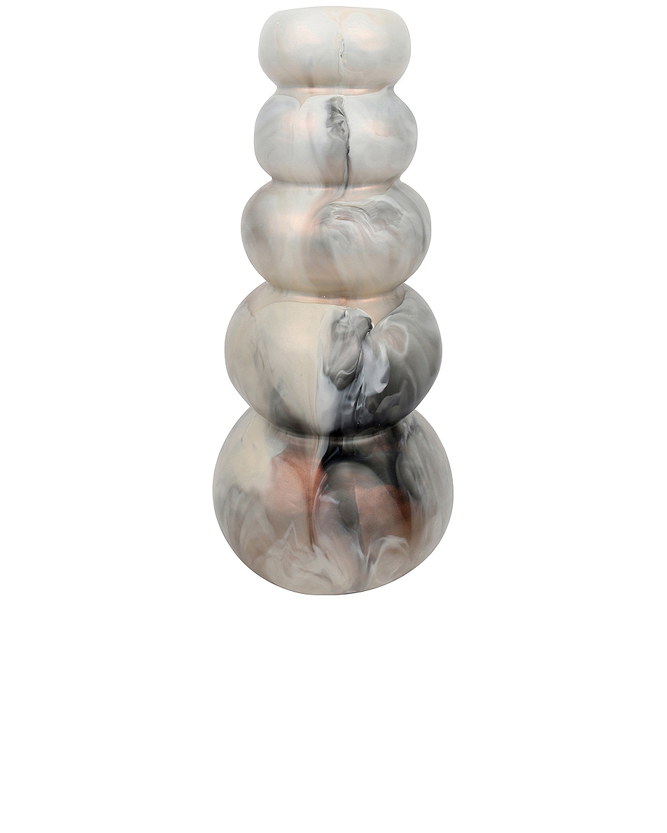 Image 1 of DINOSAUR DESIGNS Pearl Tower Vase in Sandy Pearl