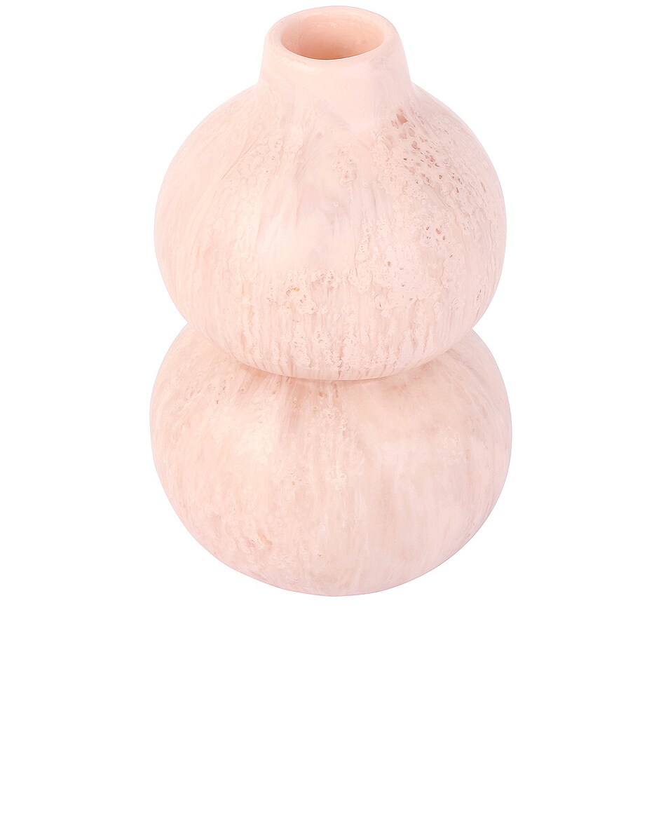 Image 1 of DINOSAUR DESIGNS Lotus Seed Vase in Rose Swirl