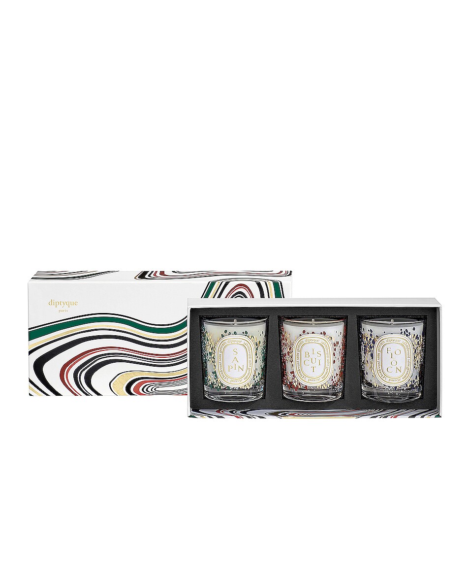 Image 1 of Diptyque Limited Edition Candle Trio Set in 
