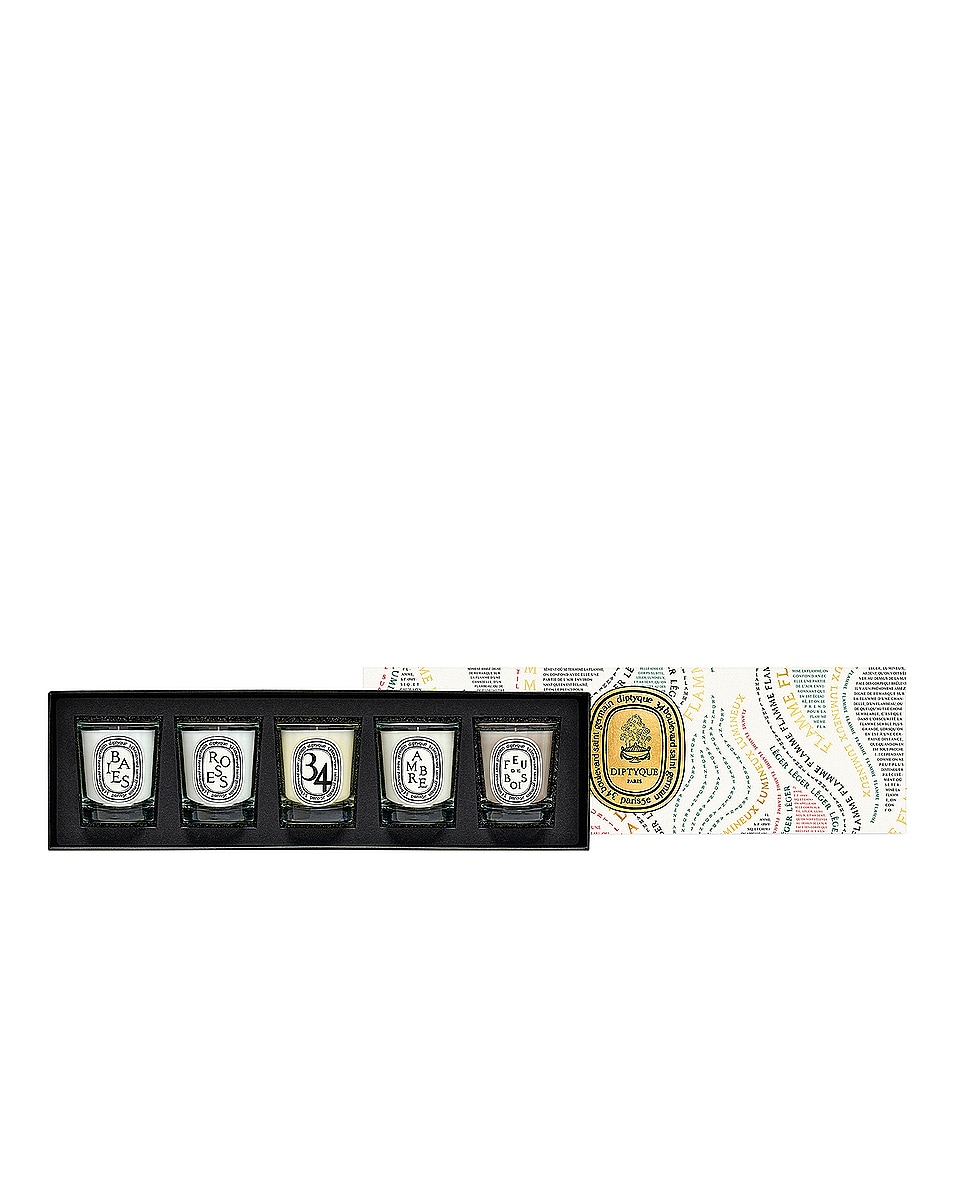 Diptyque Miniature Candle Set Of 5 FWRD