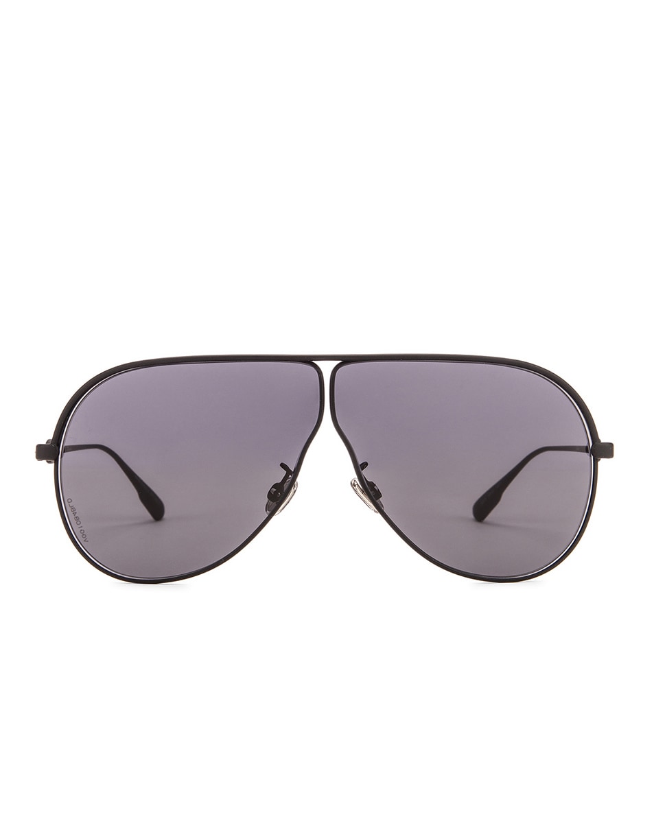 Image 1 of Dior Camp Aviator Sunglasses in Matte Black