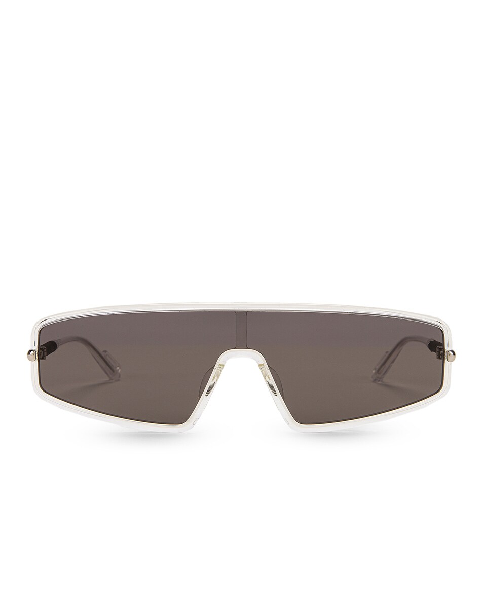 Image 1 of Dior Shield Sunglasses in Crystal & Gray