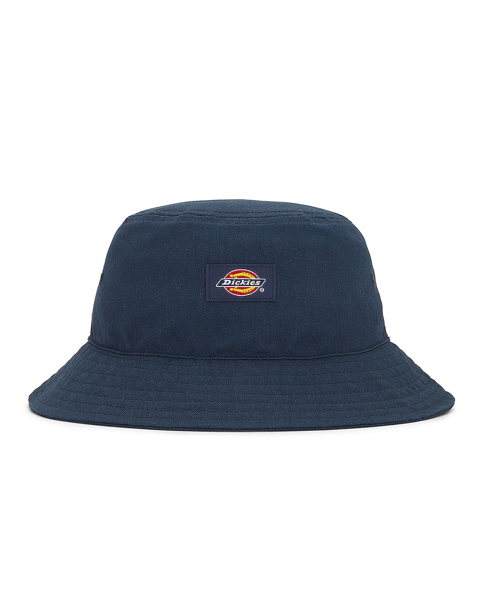 Image 1 of Dickies Twill Bucket Hat in Airforce Blue