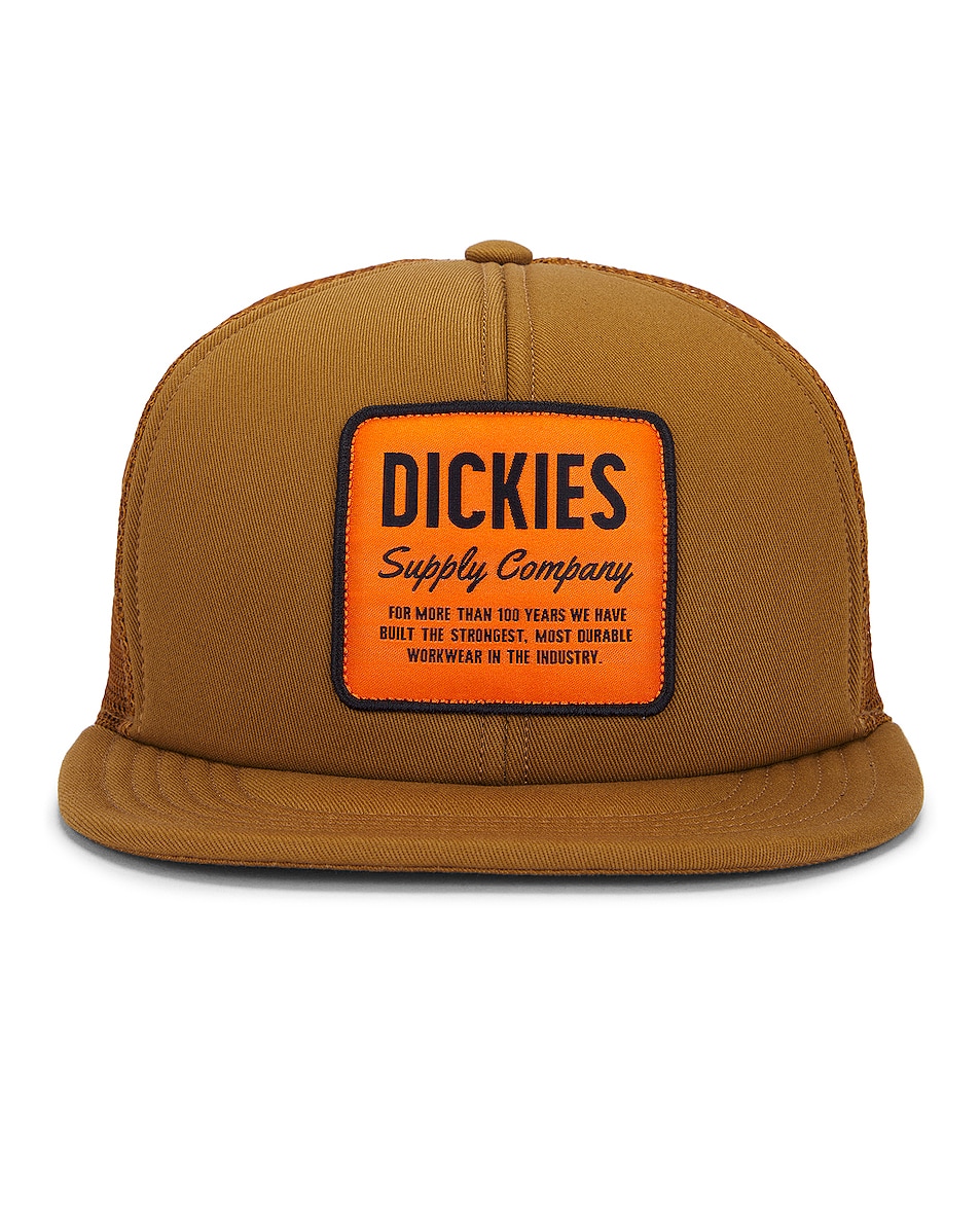 Image 1 of Dickies Roomy Cap in Brown Duck