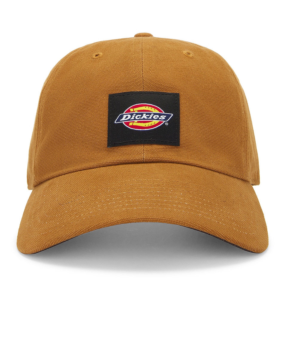 Image 1 of Dickies Washed Canvas Cap in Brown Duck