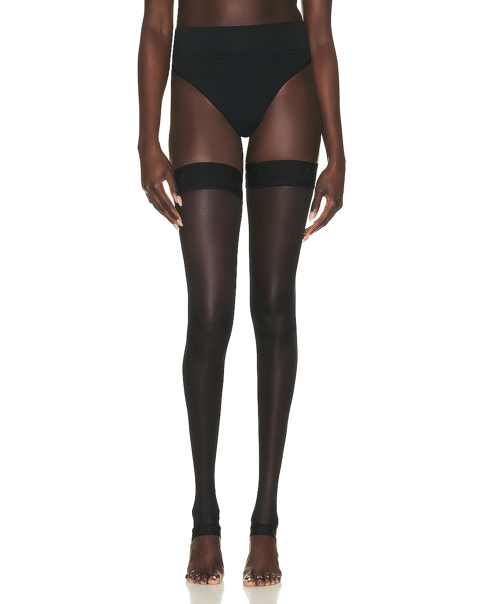 Image 1 of Dolce & Gabbana Collant Stockings in Black