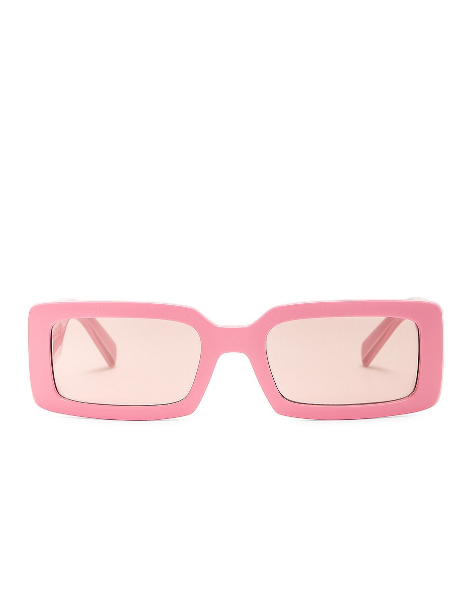Image 1 of Dolce & Gabbana Rectangle Sunglasses in Pink