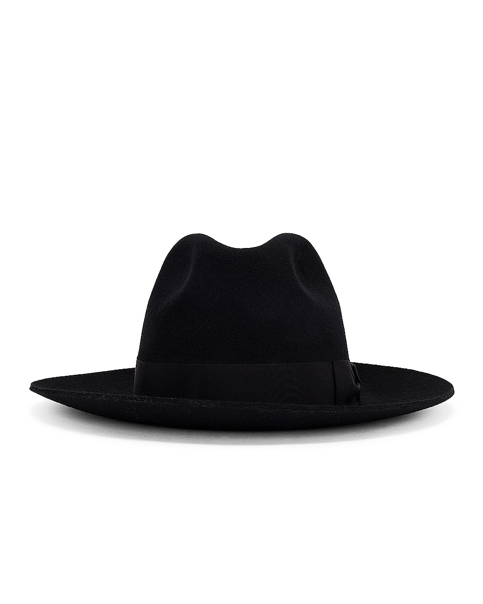 Image 1 of Dolce & Gabbana Fedora Hat in Nero