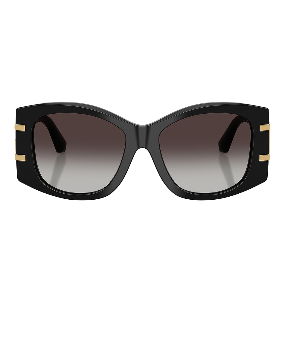 Image 1 of Dolce & Gabbana Square Sunglasses in Black