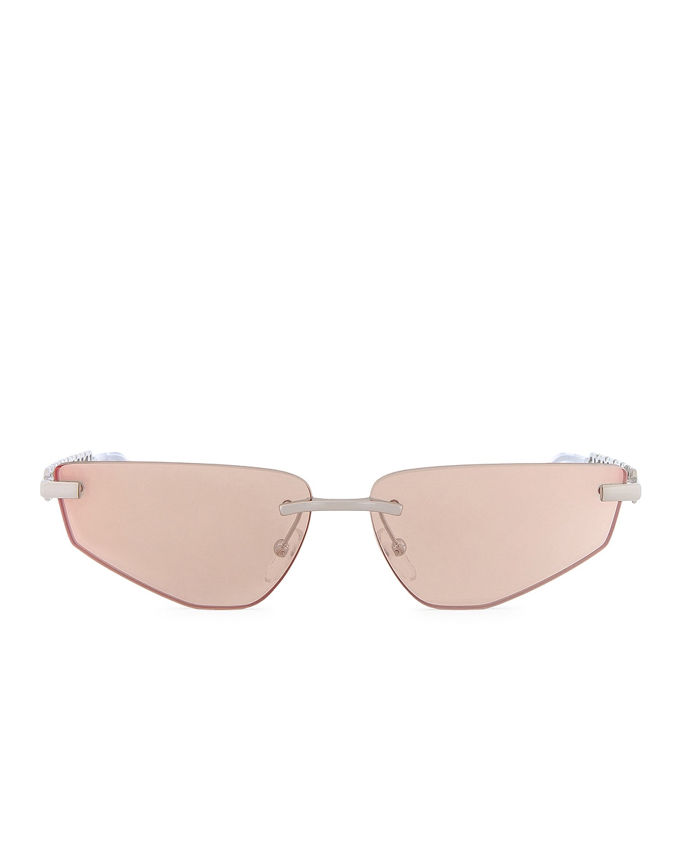 Image 1 of Dolce & Gabbana Cat Eye Sunglasses in Iridescent