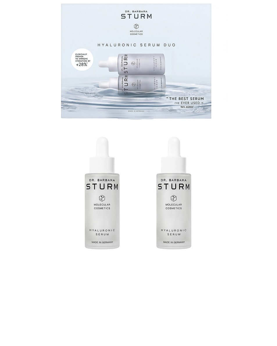 Image 1 of Dr. Barbara Sturm Hyaluronic Serum Duo in 
