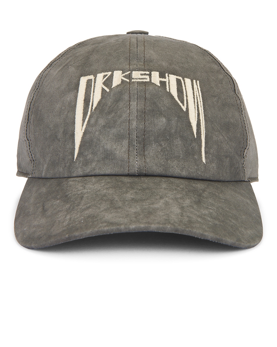 Image 1 of DRKSHDW by Rick Owens Baseball Cap in Dark Dust & Pearl